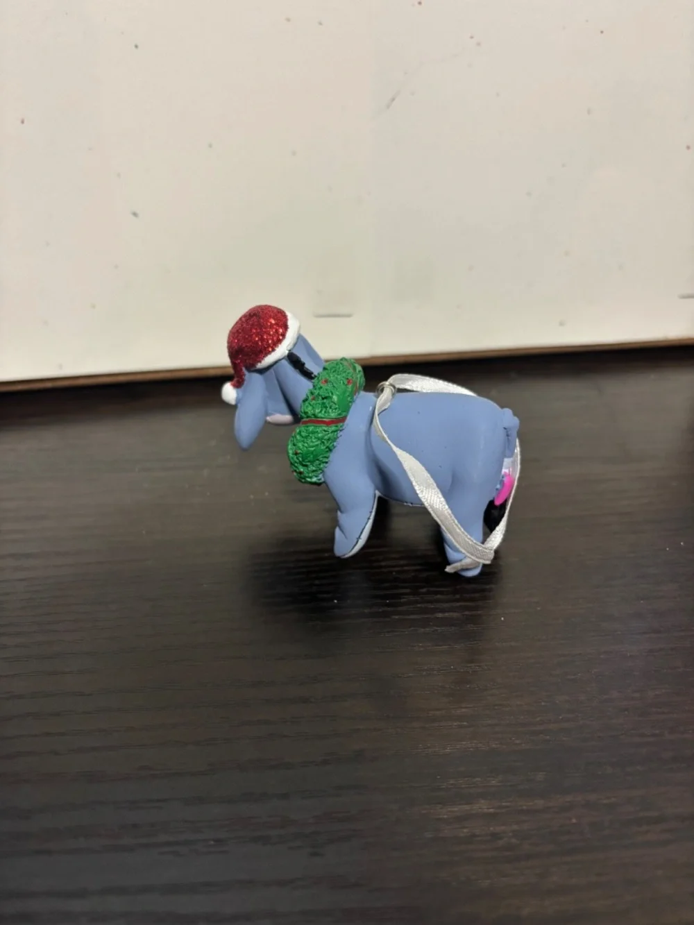 Santa eeyore ornament